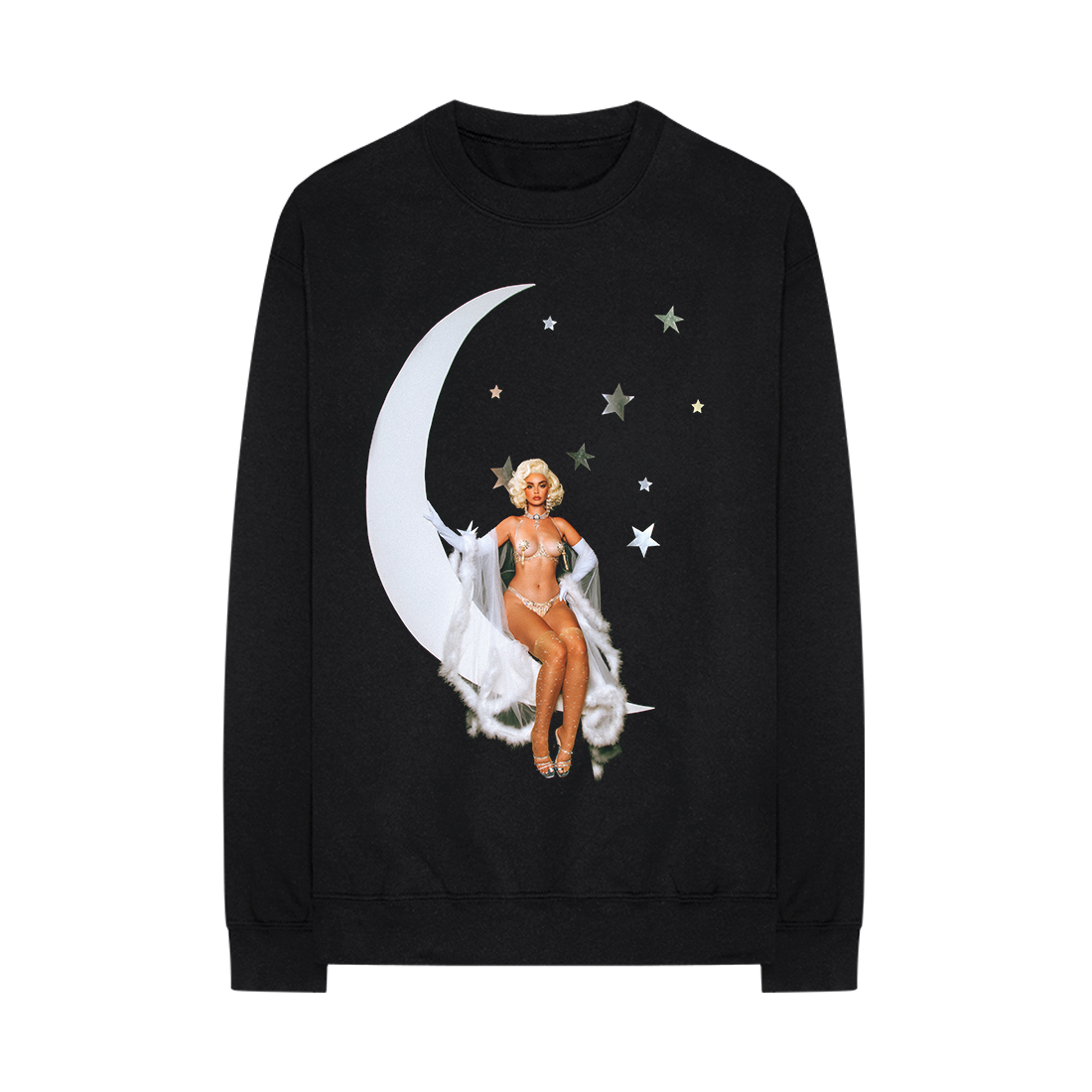 Holiday Moon & Stars Crewneck