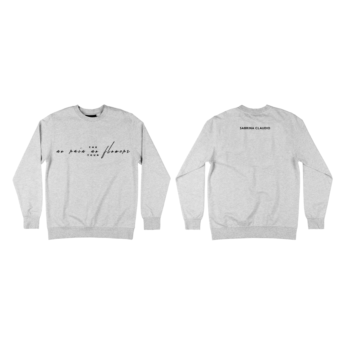 "No Rain No Flowers" Archived 2018 Tour Grey Crewneck