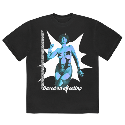 "Based On A Feeling" Archived 2022 Tour Blue Tee
