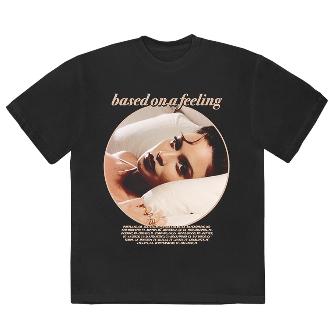 "Based On A Feeling" Archived 2022 Tour Pillow Tee
